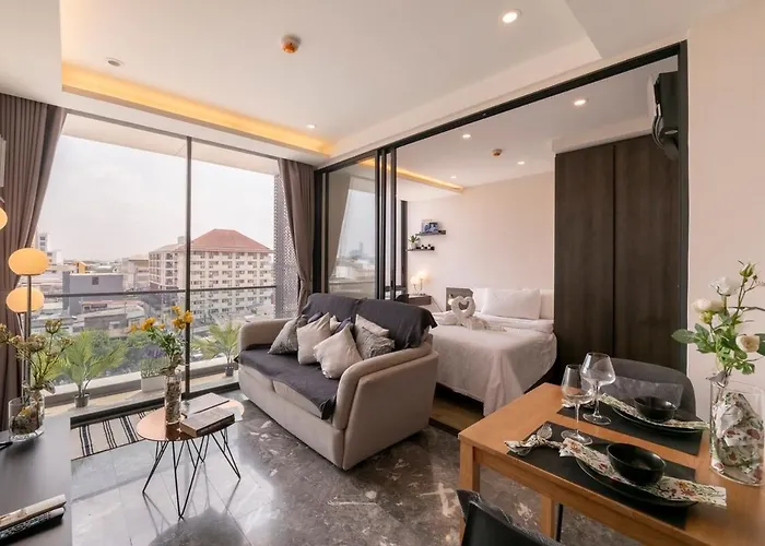 公寓 Luxurycondo S36 Sqmt40 1bed 1living Netflixgympool *